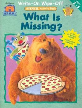 Hardcover Bear Bbh Write On/Wipe Off Stencil Wkbk - Missing Book