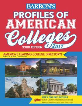 Paperback Profiles of American Colleges Book