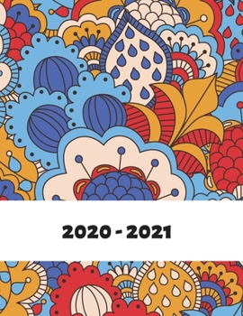 Paperback 2020-2021: Monthly Planner 2020-2021 Book