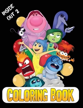 Paperback Inside 2 Out Coloring Book: Inside 0ut Ultimate coloring book for all ages [Large Print] Book