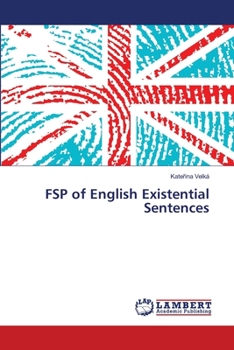 Paperback FSP of English Existential Sentences Book