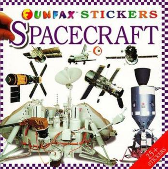 Paperback Vehicle Stickers: Spacecraft Book