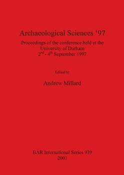 Paperback Archaeological Sciences '97 Book