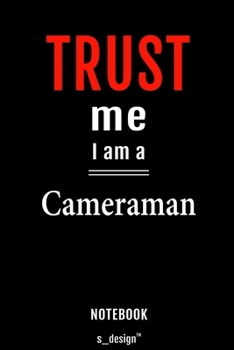 Notebook for Cameraman / Cameramen: awesome handy Note Book [120 blank lined ruled pages]