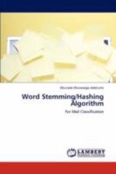 Paperback Word Stemming/Hashing Algorithm Book