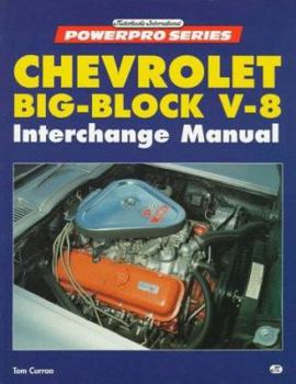 Paperback Chevrolet Big-Block V-8 Interchange Manual Book