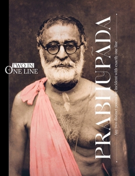 Paperback Prabhupada: Two In One Line Book