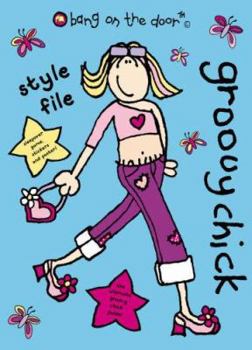 Spiral-bound Groovy Chick Style File Book