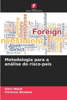 Paperback Metodologia para a análise do risco-país [Portuguese] Book