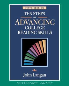 Paperback Ten Steps to Advancing College Reading Skills: Reading Level: 9-13 (Townsend Press Reading Series) Book