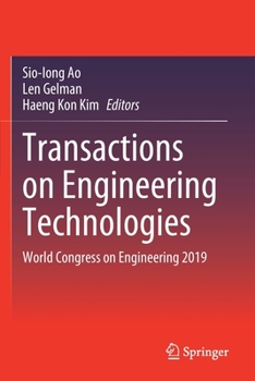 Paperback Transactions on Engineering Technologies: World Congress on Engineering 2019 Book