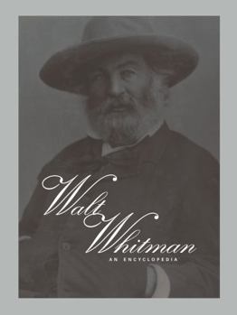 Hardcover The Routledge Encyclopedia of Walt Whitman Book
