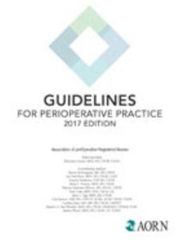 Paperback Guidelines for Perioperative Practice 2017 Book
