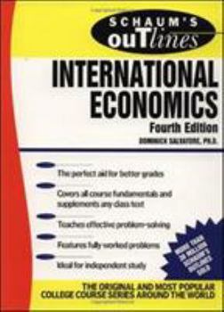 Paperback Schaum's Outline of International Economics Book