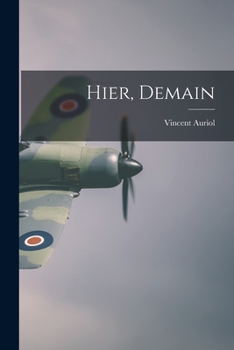 Paperback Hier, Demain Book