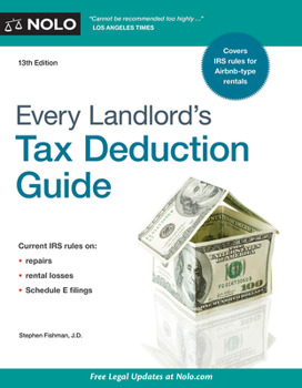 Paperback Every Landlord's Tax Deduction Guide Book