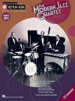 Paperback Modern Jazz Quartet Classics: Jazz Play-Along Volume 151 Book
