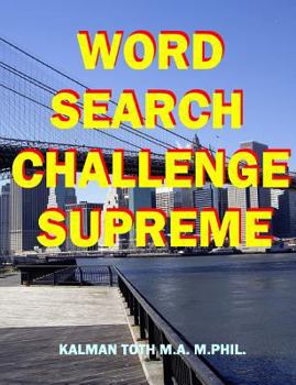 Paperback Word Search Challenge Supreme Book