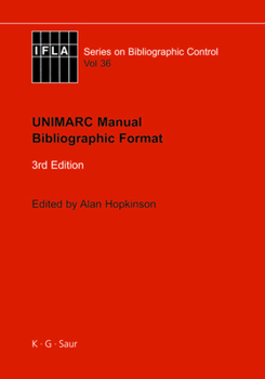 Hardcover Unimarc Manual: Bibliographic Format Book