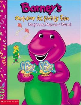 Paperback Barney's Outdoor Activity Fun Book
