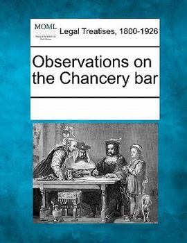Paperback Observations on the Chancery Bar Book