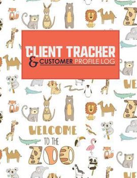 Paperback Client Tracker & Customer Profile Log Book