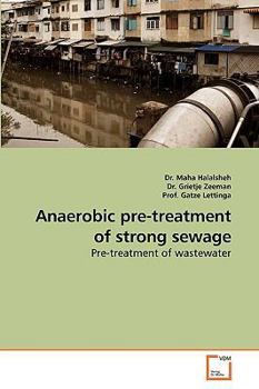 Paperback Anaerobic pre-treatment of strong sewage Book
