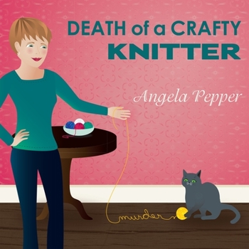 MP3 CD Death of a Crafty Knitter Book