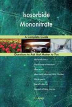 Paperback Isosorbide Mononitrate; A Complete Guide Book