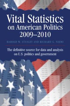 Hardcover Vital Statistics on American Politics 2009-2010 Book