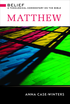 Paperback Matthew: A Theological Commentary on the Bible Book