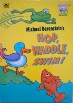 Hardcover Hop, Waddle, Swim! (Road to Reading) Book