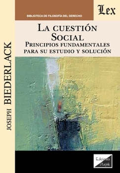 Paperback Cuestion social [Spanish] Book