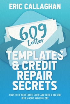 Paperback 609 Letter Templates & Credit Repair Secrets Book