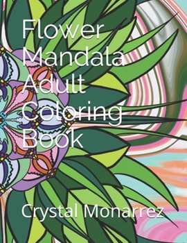Paperback Flower Mandala Adult Coloring Book