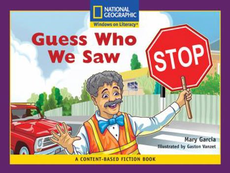 Paperback Content-Based Readers Fiction Early (Social Studes): Guess Who We Saw Book