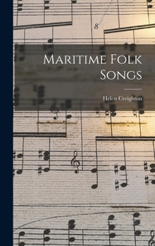 Hardcover Maritime Folk Songs Book