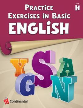 Paperback Practice Exercises In Basic English: Level H (Grade 8) Book