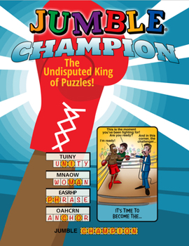 Paperback Jumble(r) Champion: The Undisputed King of Puzzles! Book