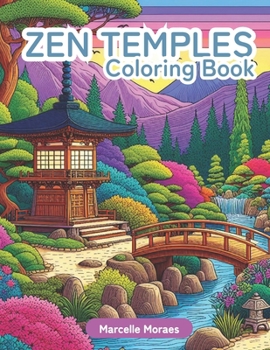 Paperback Zen Temples Coloring Book
