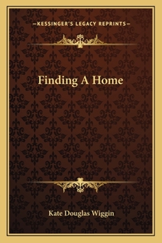 Paperback Finding A Home Book