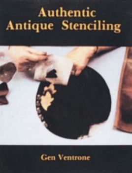 Paperback Authentic Antique Stenciling Book