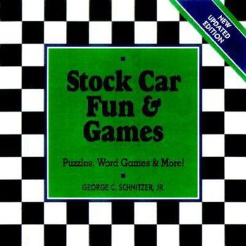 Paperback Stock Car Fun & Games: Puzzles, Word Games & More Book