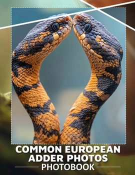 Common European Adder PhoTos Photo Book: Discover 40 Stunning Images Of Europe's Venomous Snake For Nature Lovers And Wildlife Enthusiasts