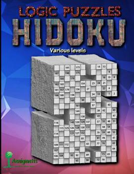 Paperback Logic Puzzles Hidoku: Various levels Book