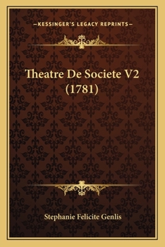 Paperback Theatre De Societe V2 (1781) [French] Book
