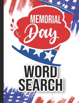 Paperback Memorial day Word Search Book