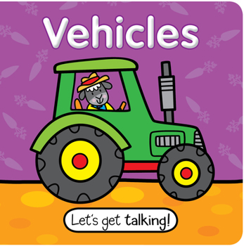 Board book Let's Get Talking - Vehicles Book