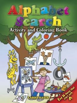 Paperback Alphabet Search: Activity and Coloring Book