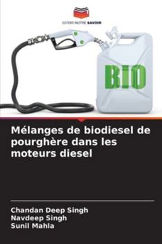 Paperback Mélanges de biodiesel de pourghère dans les moteurs diesel [French] Book